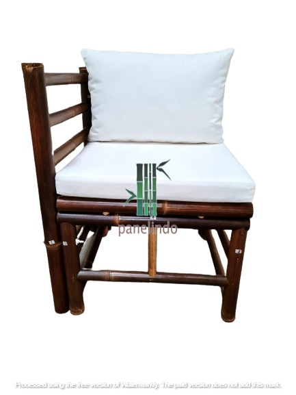 Bamboo sofa corner